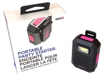 Matco Tools MTCMINISPKPP NEW PINK Mini Speaker With LED Light & Snap Belt Clip