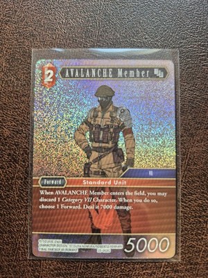 FOIL - Final Fantasy AVALANCHE Member 25-003C - Tears of the Planet