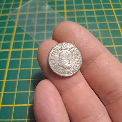 Denier Tournois De Henri III Sans Date - Photo 1/4