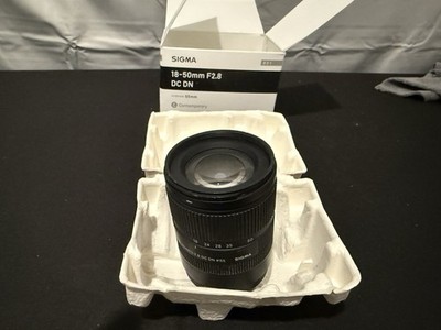 Sigma 18-50mm f/2.8 DC DN Contemporary Lens.   J336