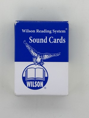 Wilson Reading System Sound Cards New in Box Sealed 
