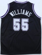 Jason Williams Hand Signed Autographed/Signed Black Jersey Beckett Authentic