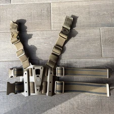 BlackHawk Serpa Tactical Drop Leg Holster Platform Coyote Tan Thigh