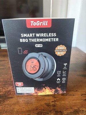 Smart Wireless BBQ Thermometer ToGrill AT-02 Bluetooth Meat Probe