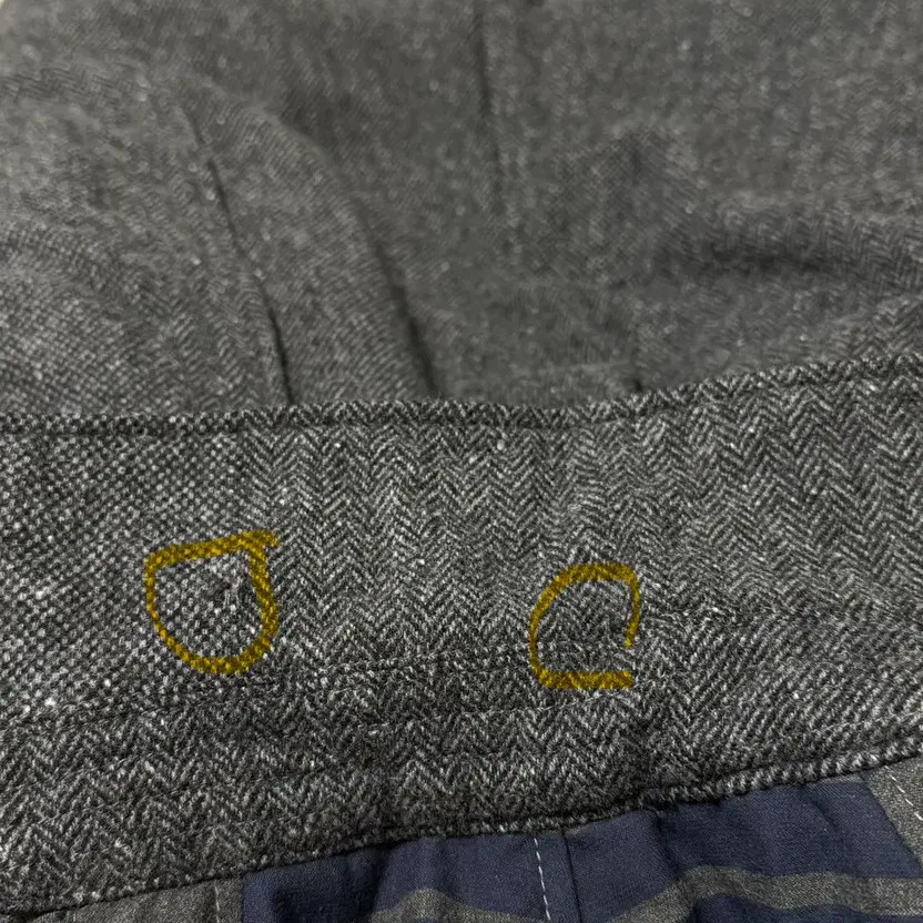 Engineered Garments Reversible Herringbone Wool C… - image 3