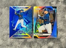 Dalton Rushing 2024 Panini Crusade Blue Prizm & Prizm Silver Holo Rookie