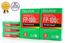  5 packs  Unused Fujifilm FP-100C Pro Instant Color Film 2012-2017 From JAPAN