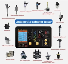 2025 NEW! Auto Ignition Coil Test Injector Solenoid Valve Idling Stepper Motor