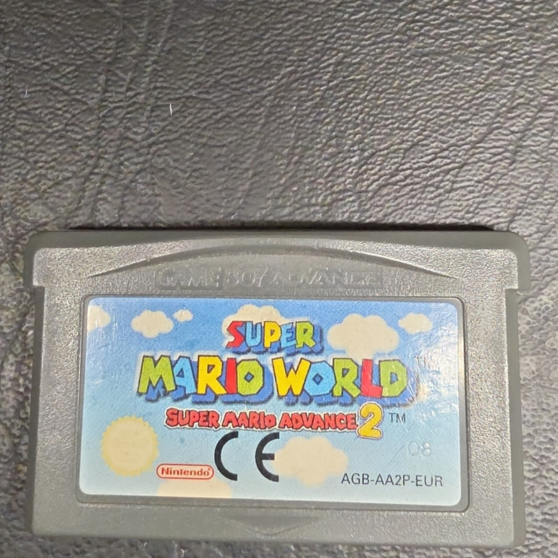 Super Mario World: Super Mario Advance 2 Nintendo Game Boy Advance PAL Cart