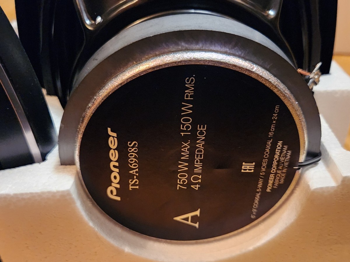 Pioneer TS-A6998S 6x9 5-way Car Audio Speakers like TS-A6991FH
