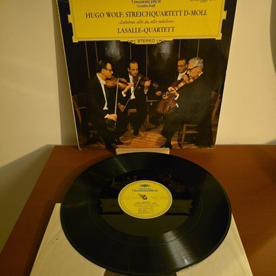 139376 Wolf String Quartet in D min LaSalle Quartet Deutsche Grammophon FREE P&P