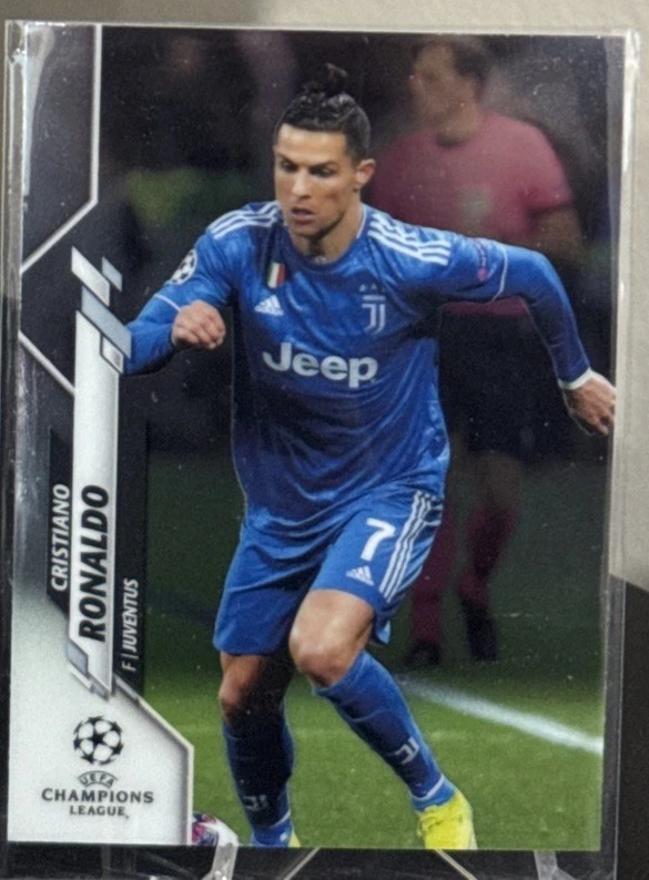 2019-20 Topps Chrome UCL Cristiano Ronaldo #100 for sale | eBay