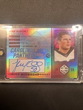 2023 Panini Limited - Limited Membership Luke Kuechly #MEM-LKU RUBY RED /25