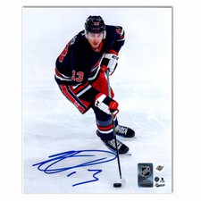 Gabriel Vilardi Autographed Winnipeg Jets Alternate 8x10 Photo