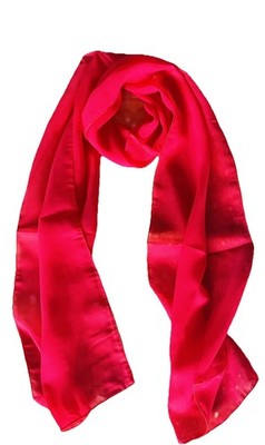 Mode Schal, Chiffon Cerise Rosa