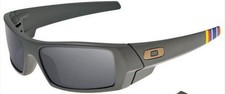 Oakley OO9014-01 Gascan Sunglasses Matte Onyx Global War on Terrorism Black Irid