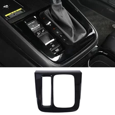 Bright black Console Gear Shift Box Panel Trim For Honda CRV CR-V 2023-2025