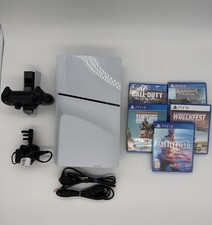 Sony PlayStation 5 Slim (PS5 Slim) 1TB Disc Edition Console 5 Games Bundle