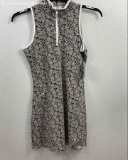 NWT Sage Collective Garden Floral Sleeveless Active Dress Women's SZ XS