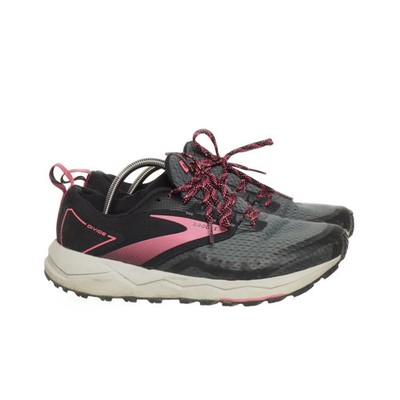 Brooks, Laufschuhe, Größe: 40 1/2, Grau/Pink/Schwarz, Damen #iIN