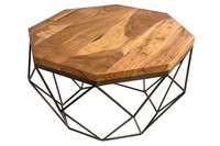 Couchtisch 70Cm Holz Design Tisch Modern Wohnzimmer Jetzt Kaufen