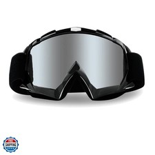 Motorcycle Goggles Dirt Bike Goggles Anti UV Safety Goggles Anti Scratch Moto...