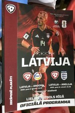 Latvia V England 14.10.2025 Official Programme