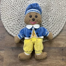 Vintage Scholastic Side Kicks The Gingerbread Man Plush 11”