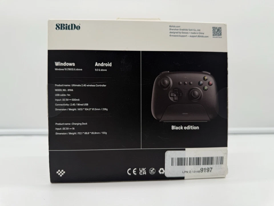 8BitDo Ultimate 2.4G Wireless Controller w/ Charging Dock - Windows & Android - Image 2 of 3