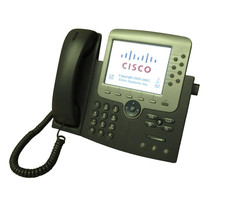 Cisco IP 7975G Business VoIP LAN Wired Office Phone Handset CP-7975G