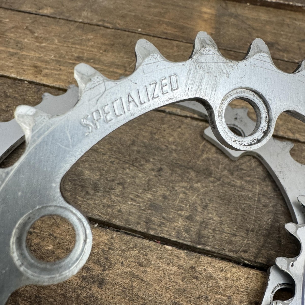 Vintage Specialized 46/36/26T Chainring Set 110/74 BCD 5-Arm 1980s