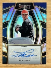 Ty Madden 2024 Select Signature Selections Auto Autograph #SS-TM -Tigers