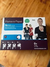 Mamas and Papas Flo Baby Carrier Autumn Plum Pudding, 3.5-15kg, Medium/Large