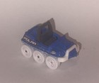 MATCHBOX Loose ATV 6X6 (Blue Version)