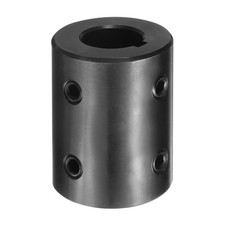 4 Set Shaft Coupling 3/4" Bore 1-1/2" OD 2" Length Rigid Coupling Screws