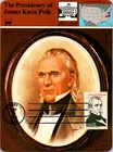 Dr Jim Stamps Maximum Card James Polk 22C Fdc