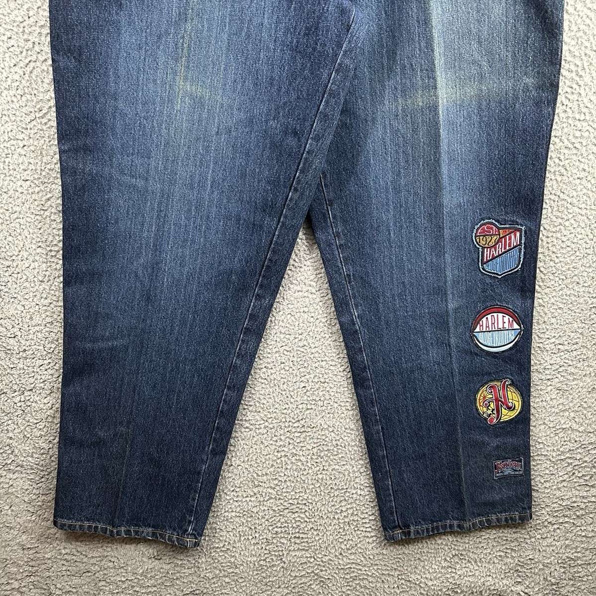 VINTAGE Platinum FUBU Jeans Mens 36 x 33 Harlem