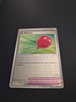 Air Balloon (Poke Ball Pattern) 079/086 Sv: Black Bolt Holo