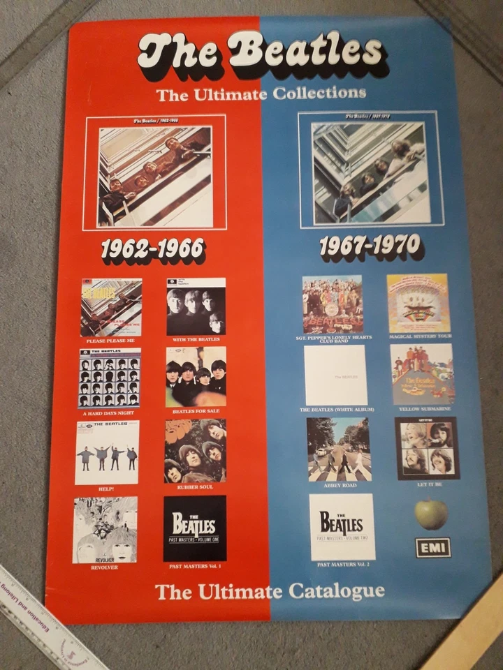 9 Beatles promo posters plus John Lennon & Paul McCartney - Image 4 of 4