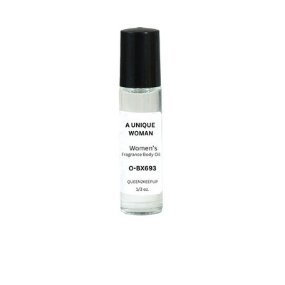 A Unique Woman (Women) Body Oil 10 ml Fragrance All Natural 1/3 oz Roll-On Scent