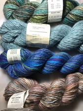 Lot Of 4 Skeins Yarn, Baby Alpaca, Lamb s Wool, NORO, Sausalito, Tonality