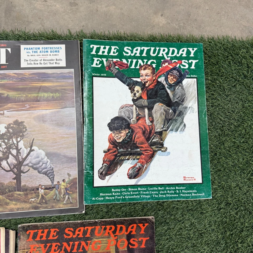 The Saturday Evening Post Magazine - 30s 40s 70s Pick - Rockwell Acceptable Foto 4 de 4