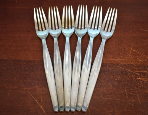 6-Contour by Towle Sterling Silver Fork 7.5" long g Sterling Silver 291.5g