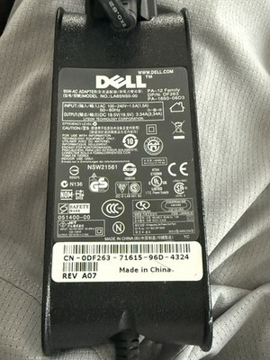 Dell LA65NS0 00 AC Adapter 65-W