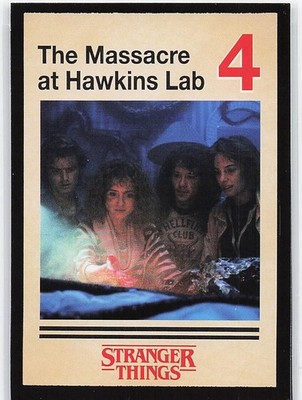 The Massacre at Hawkins Lab #86 - Stranger Things Panini TCG Karte Sammelkarte