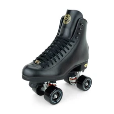Riedell Quad Roller Skates - 120 Uptown Leather (Black) Select Your Size