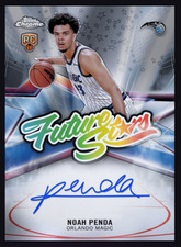 2025-26 Topps NBA Collect Topps Chrome Future Stars. RC Noah Penda Auto. DIGITAL