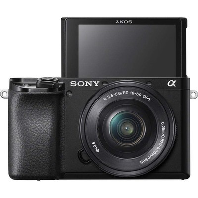 Sony Alpha a6100 Mirrorless Digital Camera w/16-50mm Lens English Language Black