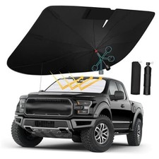  2025 Latest  Car Windshield Sunshade Umbrella - Double-Layer Design, 61"x33"