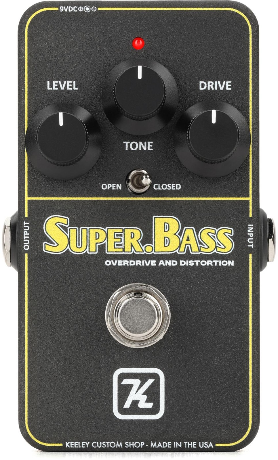 Педаль овердрайва и дисторшна Keeley Super Bass - эксклюзив от Sweetwater